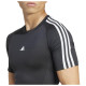 Adidas Ανδρική κοντομάνικη μπλούζα Techfit Compression 3-Stripes Tee